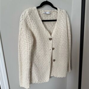 Zara Cream Knit Cardigan